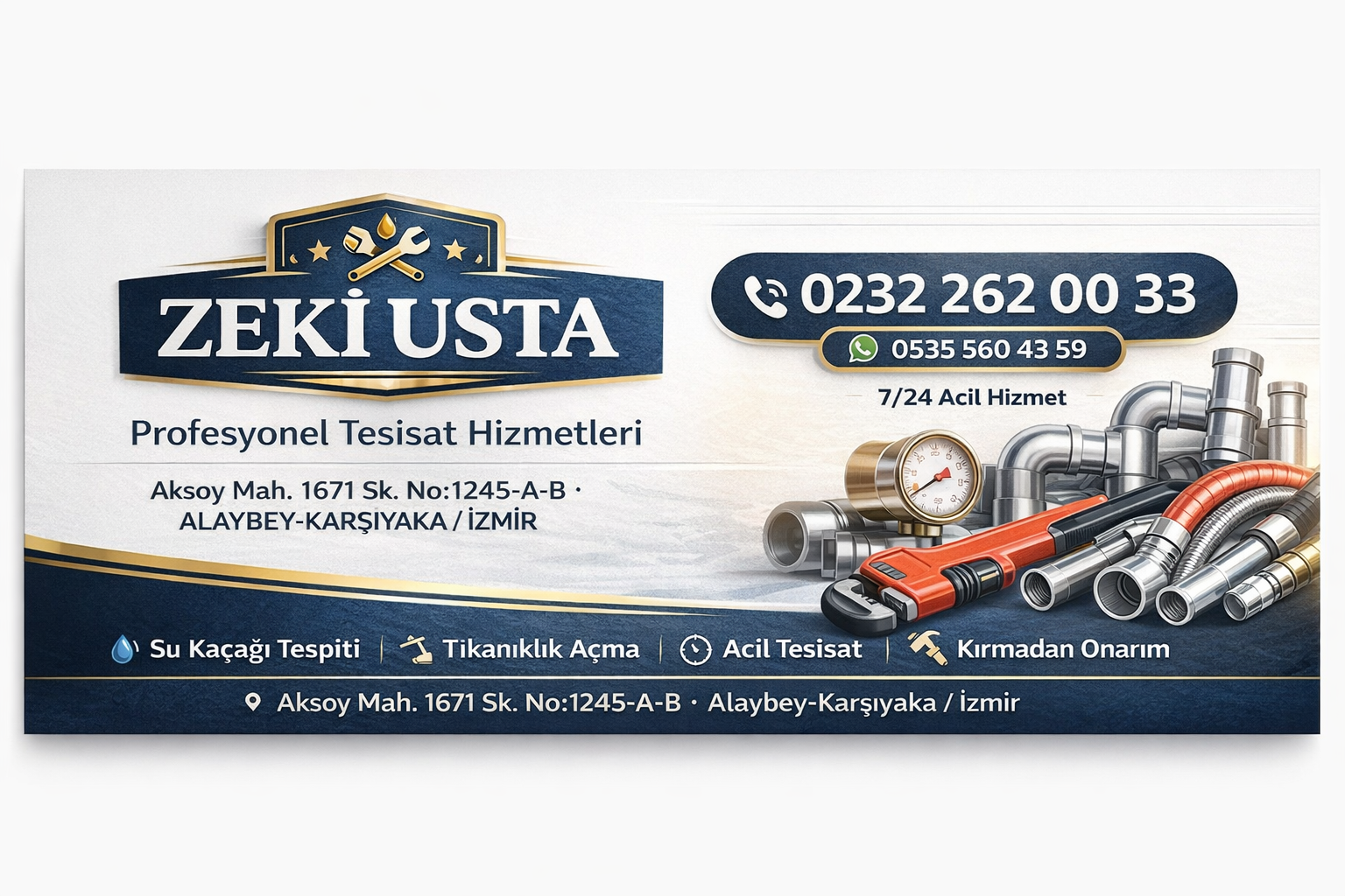 Karşıyaka Alaybey Su Kaçağı Tespiti